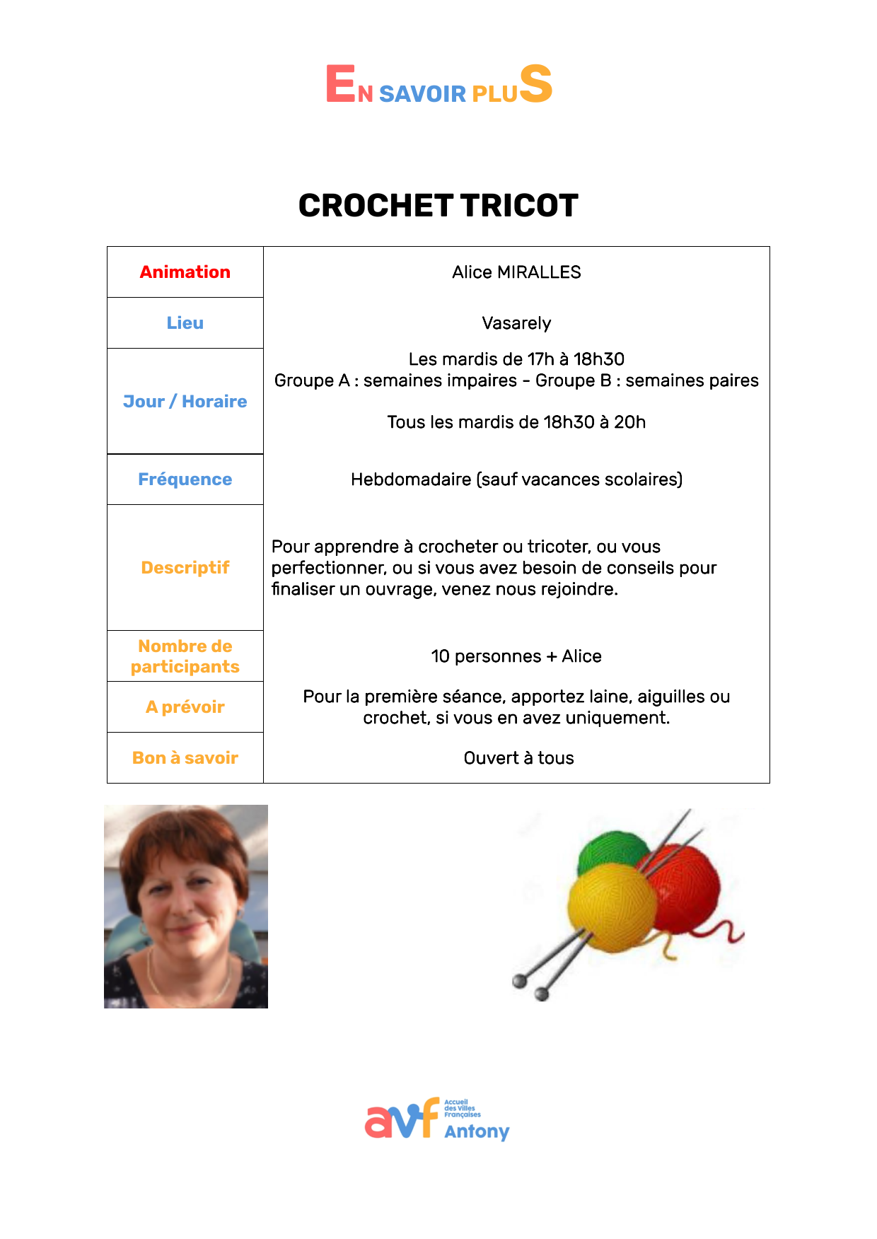Crochet Tricot 